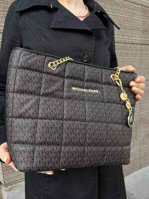 Женская сумка из эко-кожи Michael Kors молодежная, брендовая сумка шопер через плечо Женская сумка из эко-кожи Michael Kors молодежная, брендовая сумка шопер через плечо