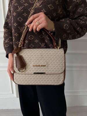 Женская сумка из эко-кожи Michael Kors молодежная, брендовая сумка через плечо Женская сумка из эко-кожи Michael Kors молодежная, брендовая сумка через плечо