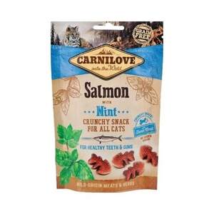 Ласощі Carnilove Cat Crunchy Snack лосось,м'ята для котів