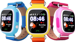 Смарт-часы детские UWatch Q90 GPS контроль звонки сообщения SOS Wi-Fi