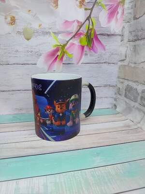 Чашка-хамелеон Щенячий патруль з фото дитини – чарівний подарунок для малюка