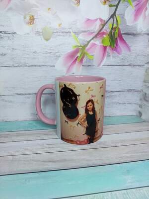 Чашка з капібарою та фото дитини – милий персоналізований подарунок