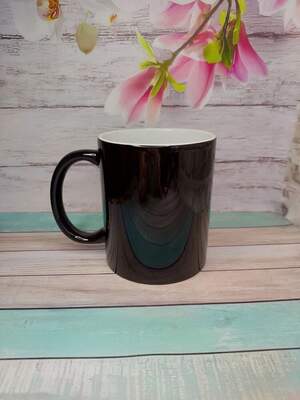 Глянцева чашка хамелеон | Принт включено у вартість