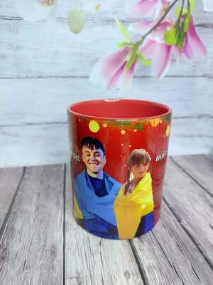 Чашка з Пивоваровим і фото дівчинки — індивідуальний подарунок з принтом