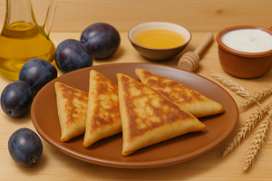 Млинці зі сливою Млинці зі сливою