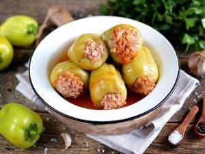 Перець фарширований (свинина, яловичина) Перець фарширований (свинина, яловичина)