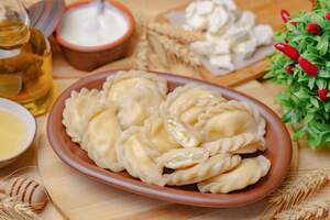 Вареники з солодким сиром Вареники з солодким сиром