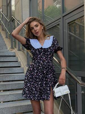 Сукня з комірцем