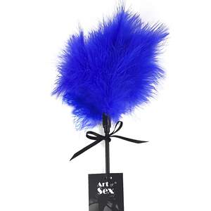 Лоскітка зі шльопалкою Піка Art of Sex – Puff Peak, синя Лоскітка зі шльопалкою Піка Art of Sex – Puff Peak, синя