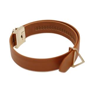 Повідець LOCKINK Tied Collar with Leash Set - Brown Повідець LOCKINK Tied Collar with Leash Set - Brown