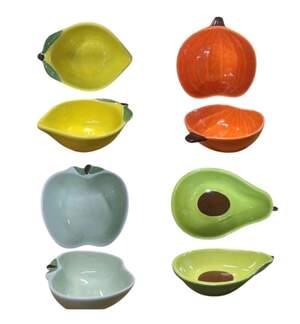 Миска керамічна для котів та собак у формі Лимону 10*4см  (арт.8898)