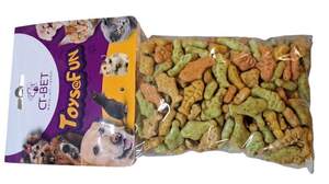 СнекСтер Печиво для котів (м'ята, курка, тунець,лосось,креветка) 100 г