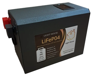 Акумуляторна батарея Light House LiFePO4 12.8V 320Ah 4 kWh Акумуляторна батарея Light House LiFePO4 12.8V 320Ah 4 kWh