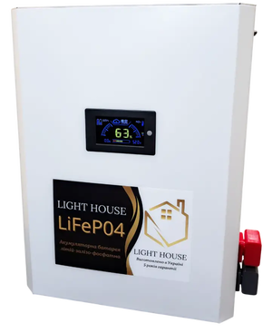 Акумуляторна батарея Light House LiFePO4 12.8V 230Ah W 3 kWh Акумуляторна батарея Light House LiFePO4 12.8V 230Ah W 3 kWh