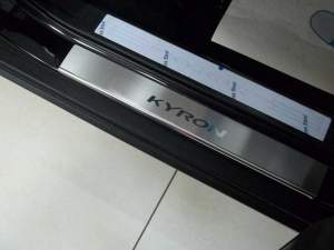 Накладки на пороги Ssang Yong KYRON