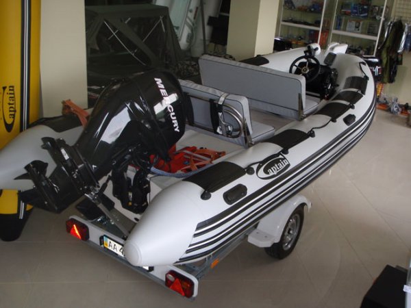 Риб лодки. Лодка Captain  Риб САР-450 Rib