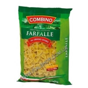Макароны Combino из твердих сортов пшеницы 500г
