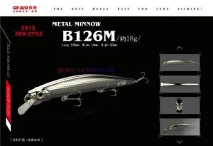 Minnow B126M 18 gr Minnow B126M 18 gr