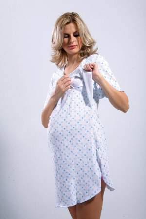 Ночная сорочка для беременных и кормящих мам
