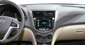 Штатная магнитола Road Rover для Hyundai Accent 2011