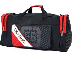 Сумка Enrico Benetti дорожная черно-красная 47048064