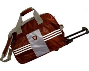 Сумка DERBY дорожная на колесах бордовая 0370271,24