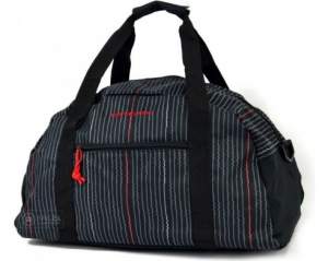 Сумка Daniel Ray дорожная черная/красная 20,4367600