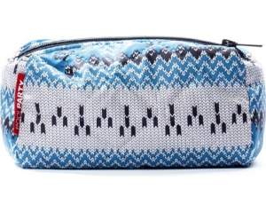 Косметичка POOLPARTY cosmetic-snowflakes-blue