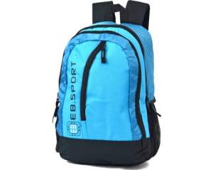 Рюкзак Enrico Benetti молодежный черно-голубой 47040058