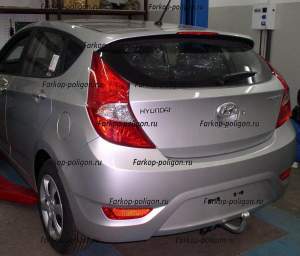 Фаркоп HYUNDAI Accent (5 дверн.хэтч.)2011 Фаркоп HYUNDAI Accent (5 дверн.хэтч.)2011
