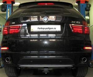 Фаркоп BMW X5 E70 (быстросъемный) 2006-2011 г. Фаркоп BMW X5 E70 (быстросъемный) 2006-2011 г.
