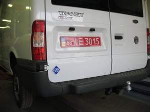 Фаркоп FORD Transit 85 T 280 фургон (быстросъемный) 2006 г. Фаркоп FORD Transit 85 T 280 фургон (быстросъемный) 2006 г.