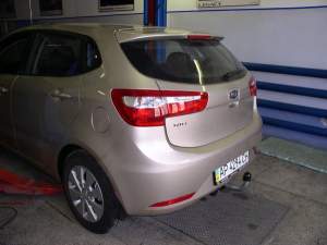 Фаркоп KIA Rio хэтчбек  2012 г.
