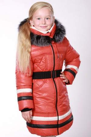 Детская зимняя куртка с утеплителем