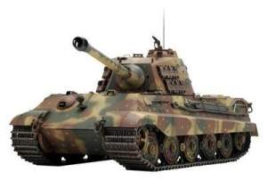 Радиоуправляемый танк German King Tiger 1:24 Airsoft /JR Радиоуправляемый танк German King Tiger 1:24 Airsoft /JR