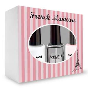 Набор для французского маникюра натуральный Farmasi French Manicure Set