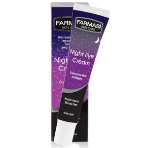 Ночной крем для кожи вокруг глаз с коэнзином Q10 Farmasi Night Eye Cream