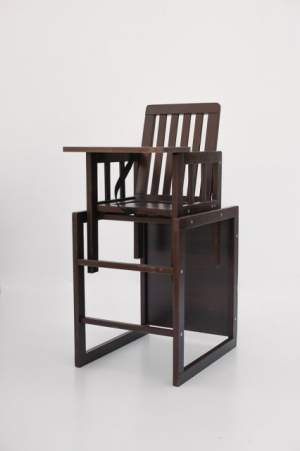 Детский деревянный стульчик для кормления DeSon МАЛЫШ M18-03