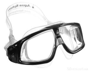Окуляри для плавання Aqua Sphere Seal 2.0 Clear Lens Black/Gray (175100) Окуляри для плавання Aqua Sphere Seal 2.0 Clear Lens Black/Gray (175100)