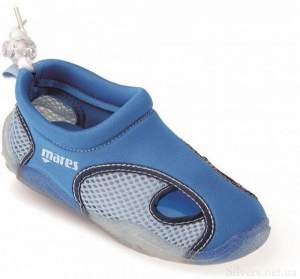Тапочки коралловые Mares Shoe Grippy Junior, синие (440613/BL) Тапочки коралловые Mares Shoe Grippy Junior, синие (440613/BL)
