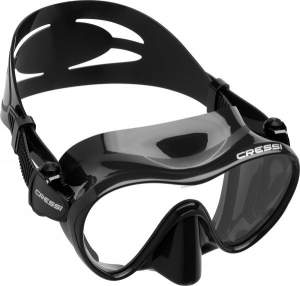 Маска Cressi Sub F1 Frameless, чорна (ZDN282000) Маска Cressi Sub F1 Frameless, чорна (ZDN282000)