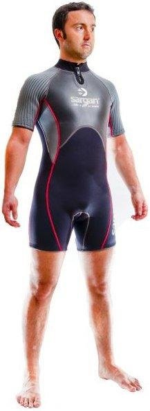 Гидрокостюм Sargan Nemo Shorty 3mm Black-Grey-Red (SGW012KM)