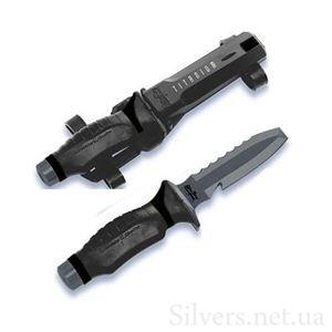 Нож Underwater Kinetics Blue Tang Titanium, Blunt Tip (30074)