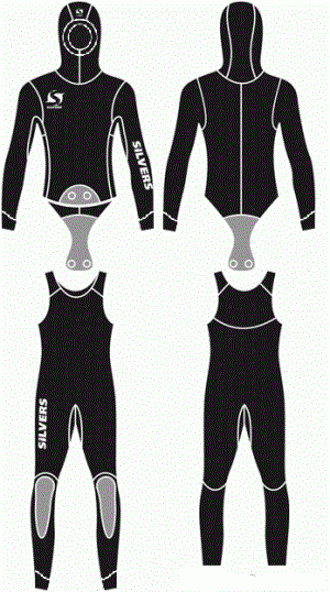 Гидрокостюм Silvers Грот 7мм