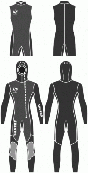 Гидрокостюм Silvers Safari 5 мм