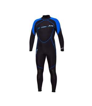 Гидрокостюм Bare Sport S-Flex Full 3-2mm черно-синий Man Гидрокостюм Bare Sport S-Flex Full 3-2mm черно-синий Man
