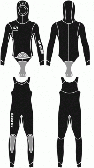 Гидрокостюм Silvers Охотник 7 мм Про