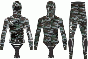 Гидрокостюм Silvers Охотник 7 мм (camo Brown)