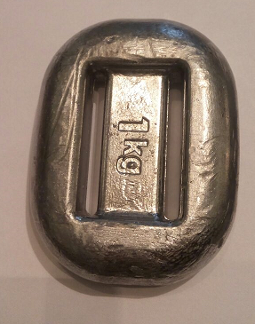 Вантаж свинцевий Silvers 1кг