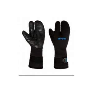 Рукавицы трехпалые Bare Mitt 7 мм